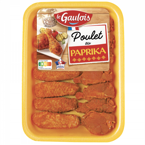 Ailes de poulet au paprika Le Gaulois