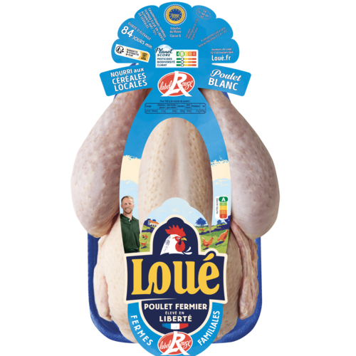 Poulet blanc Label Rouge Loué