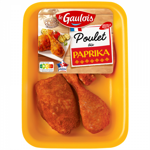 Cuisses de poulet au paprika Le Gaulois