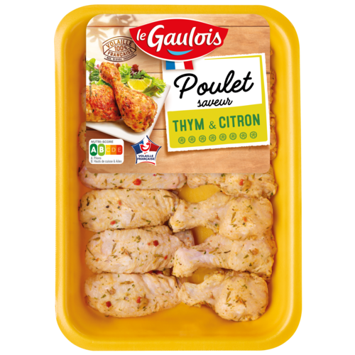 Ailes de poulet Thym Citron Le Gaulois