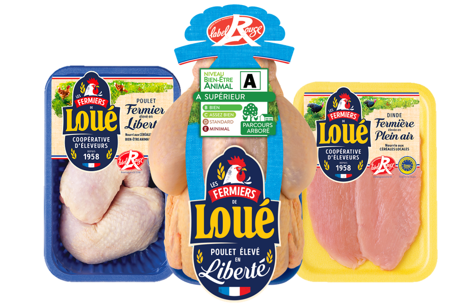 Découvrez les volailles de Loué